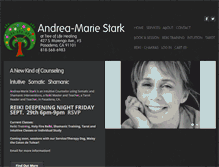 Tablet Screenshot of andreamariestark.com